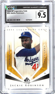 2004 SP Legendary Cuts Jackie Robinson #52 CGC 9.5 Dodgers