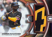 2026 Topps Tribute Andrew McCutchen Patch Jersey /25 Orange Pirates