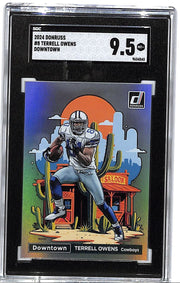 2024 Donruss Terrell Owens Downtown #8 SGC 9.5 Cowboys