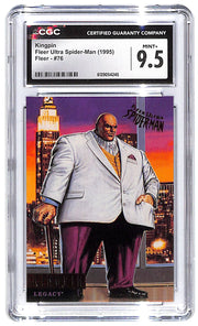 1995 Kingpin Fleer Ultra Spider-Man #76 CGC Mint Plus 9.5