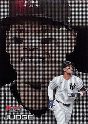 2025 Bowmans Best Aaron Judge Pixal Portraits Yankees