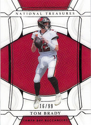 2021 National Treasures Tom Brady /99 #76 Buccaneers