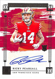 2024 Impeccable Ricky Pearsall Auto Autograph Rookie RC /99 49ers