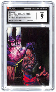 1994 Bishop Fleer Ultra X-Men '95 Hunters & Stalkers Rainbow #5/9 CGC Mint 9