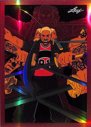 2026 Leaf Metallic Imaginations Dennis Rodman Red /199