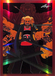 2026 Leaf Metallic Imaginations Dennis Rodman Red /199