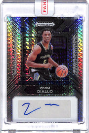 2024 Prizm Draft Picks Zoom Diallo Auto Autograph Rookie RC Prism