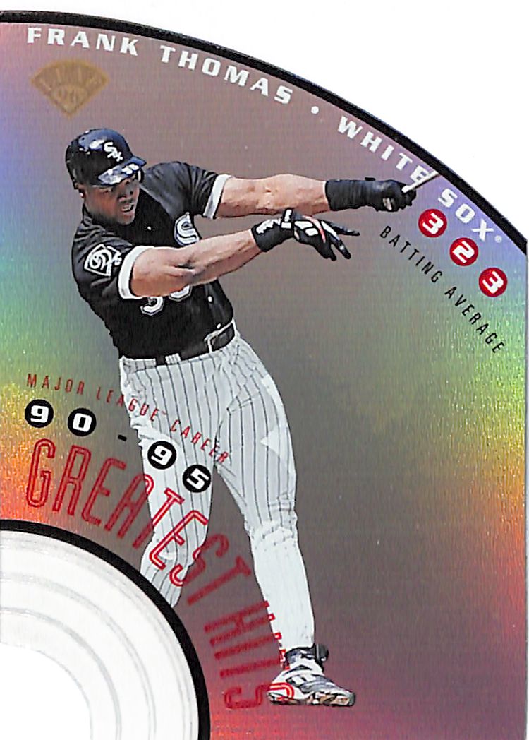 1996 Leaf Frank Thomas Greatest Hits /5000 White Sox