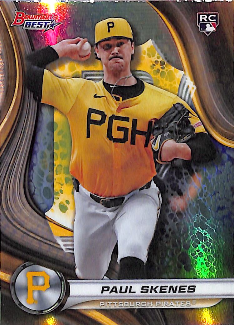 2024 Bowmans Best Paul Skenes Rookie RC Refractor Pirates