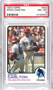1973 Topps Steve Carlton #300 PSA 8 Phillies