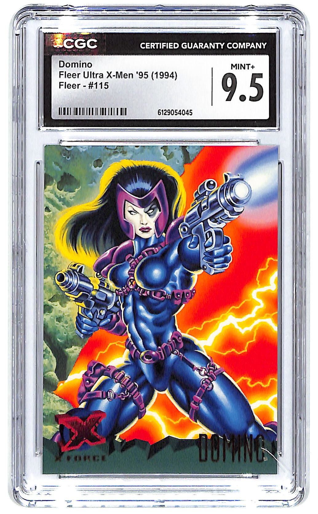 1994 Domino Fleer Ultra X-Men '95 #115 CGC Mint Plus 9.5