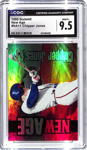 1995 Chipper Jones Summit New Age #NA11 CGC Mint Plus 9.5