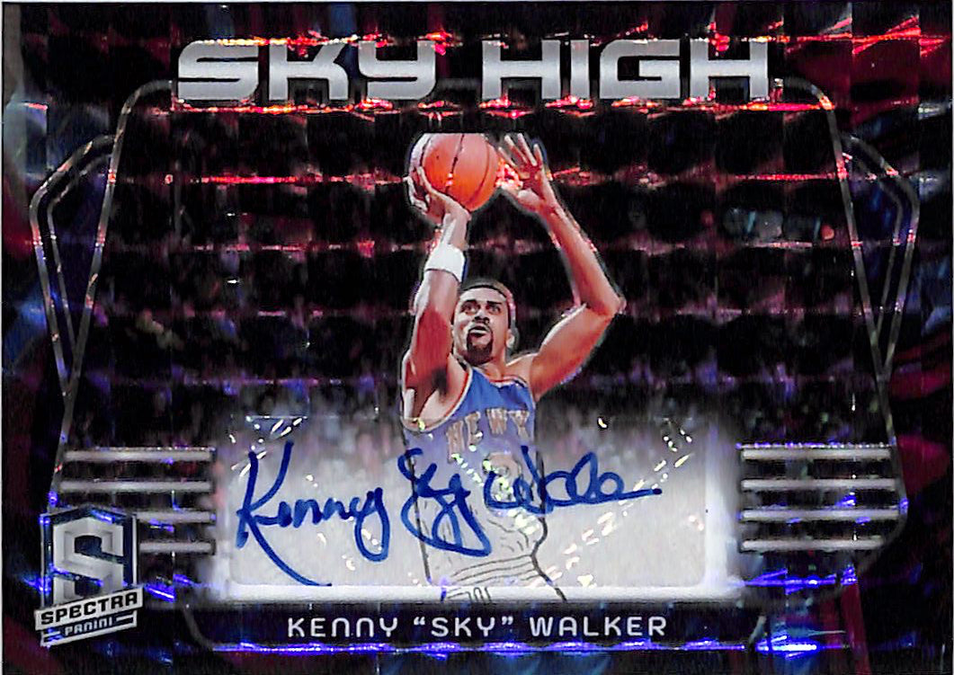 2023-24 Spectra Kenny Sky Walker Auto Autograph /75 Sky High