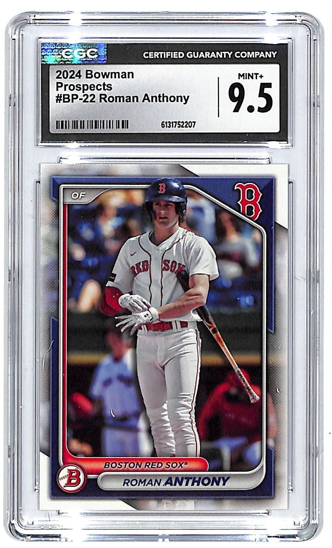 2024 Bowman Roman Anthony Prospects BP-22 CGC 9.5 Red Sox