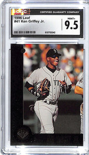 1996 Leaf Ken Griffey Jr #41 CGC 9.5 Mariners