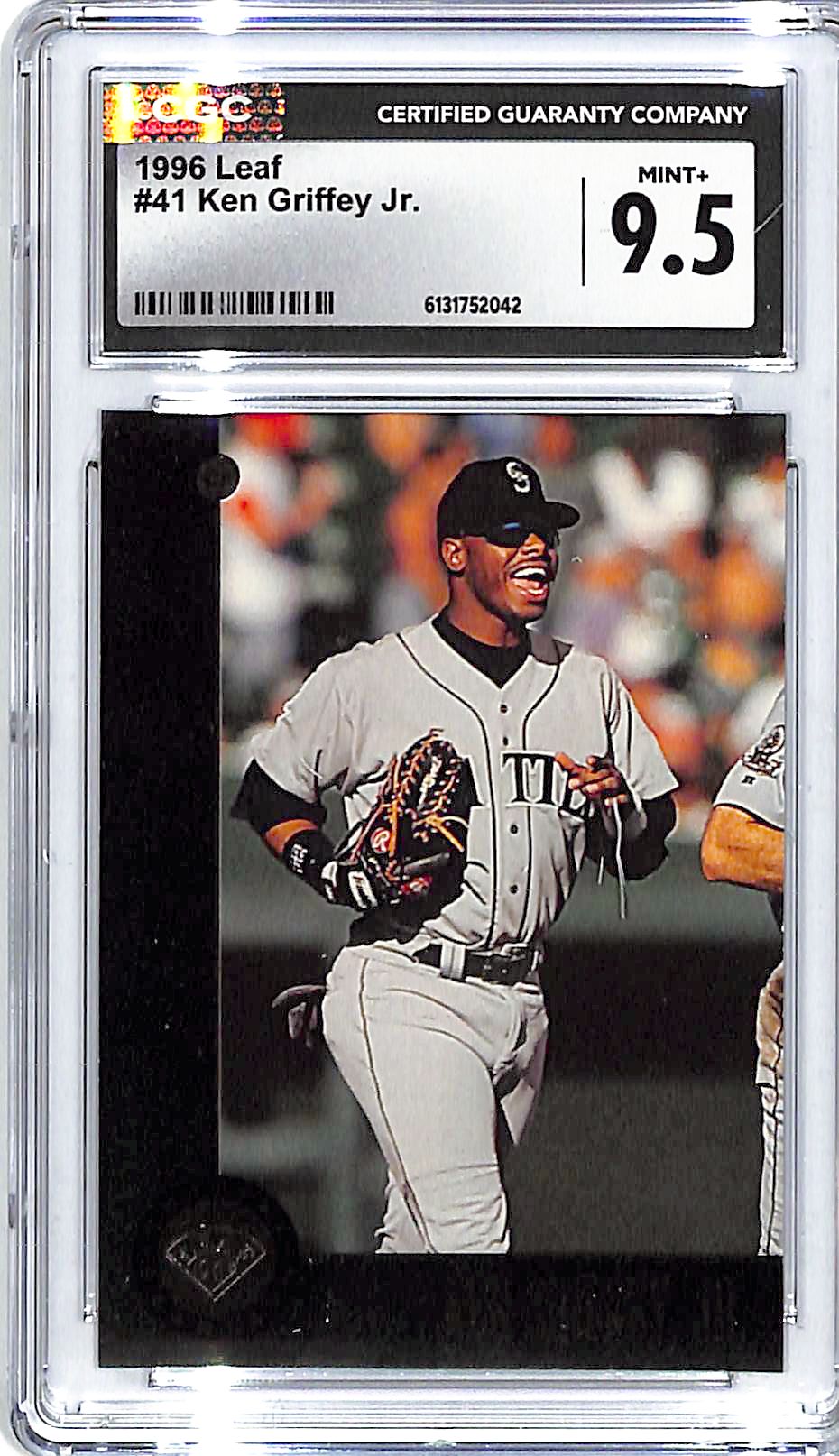 1996 Leaf Ken Griffey Jr #41 CGC 9.5 Mariners