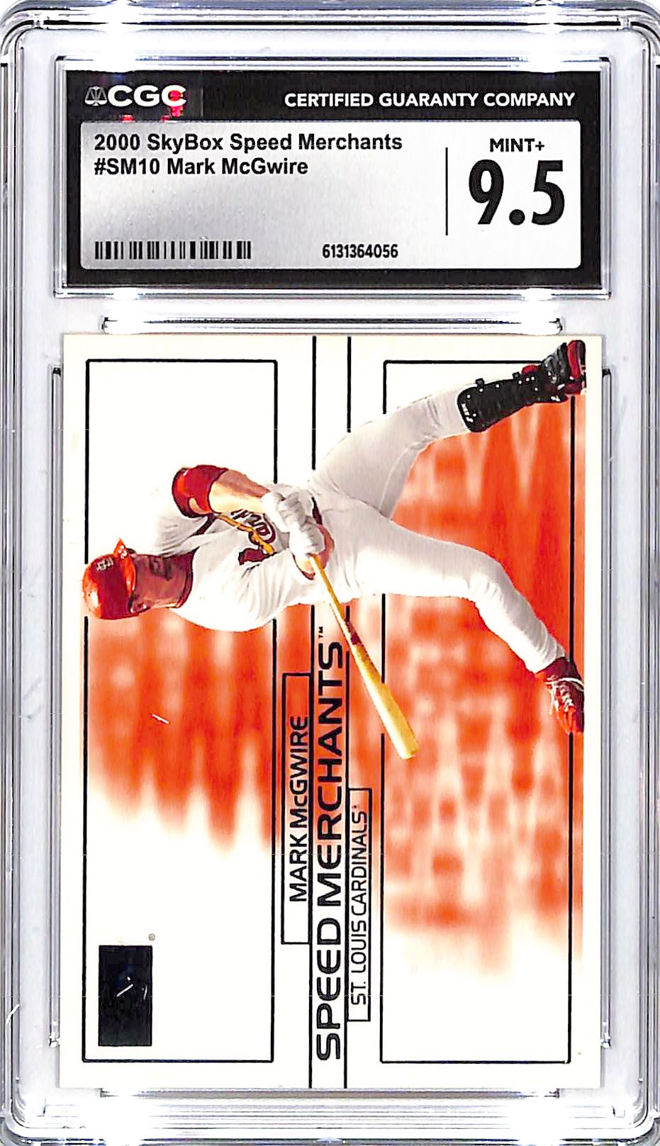 2000 Mark McGwire Skybox Speed Machine #SM10 CGC Mint Plus 9.5