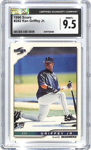 1996 Score Ken Griffey Jr #282 CGC 9.5 Mariners