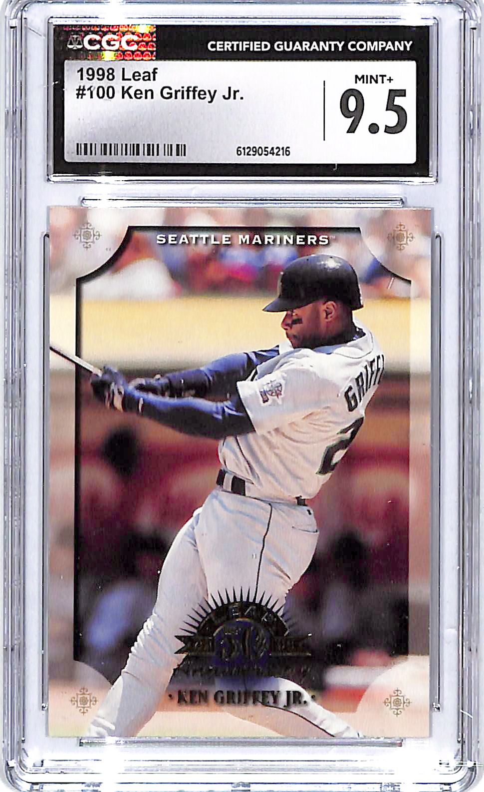 1998 Leaf Ken Griffey Jr #100 CGC 9.5 Mariners