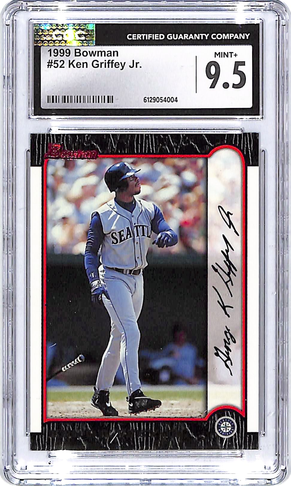 1999 Bowman Ken Griffey Jr #52 CGC 9.5 Mariners