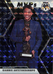 2019-20 Mosaic Giannis Antetokounmpo MVPs Genesis Bucks
