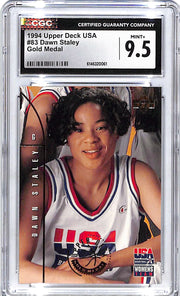 1994 Upper Deck USA Dawn Staley Gold Medal CGC 9.5 #83
