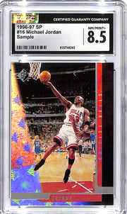 1996-97 SP Michael Jordan Sample CGC 8.5 Bulls