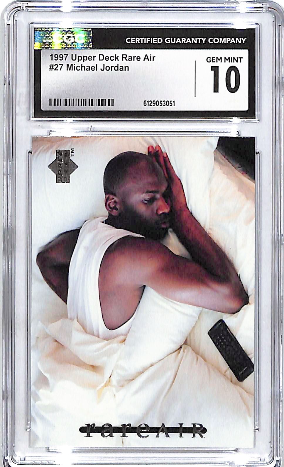 1997 Upper Deck Rare Air Michael Jordan #27 CGC 10 Bulls