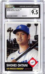 2024 Topps Living Set Shohei Ohtani #729 CGC 9.5 Dodgers