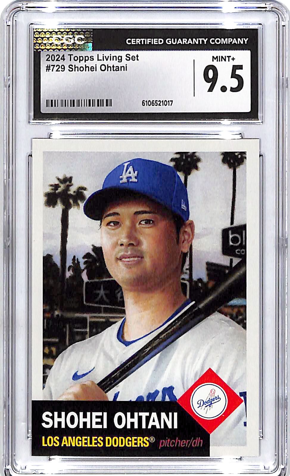 2024 Topps Living Set Shohei Ohtani #729 CGC 9.5 Dodgers