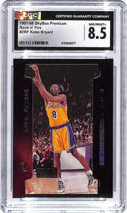 1997-98 Skybox Premium Kobe Bryant Rock N Fire CGC 8.5 Lakers