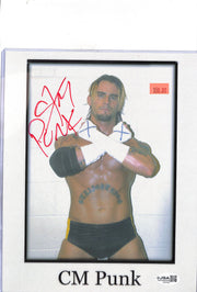 CM Punk WWE Signed Auto Autograph JSA Authentic 8x10 Photo