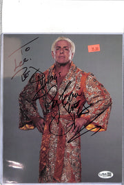 Ric Flair WWE Signed Auto Autograph JSA Authentic 8x10 Photo