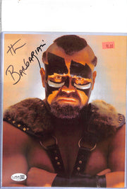 The Barbarian WWE Signed Auto Autograph JSA Authentic 8x10 Photo
