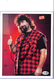 Mick Foley WWE Signed Auto Autograph JSA Authentic 8x10 Photo