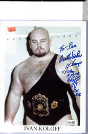 Ivan Koloff WWE Signed Auto Autograph JSA Authentic 8x10 Photo
