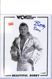 Beautiful Bobby WWE Signed Auto Autograph JSA Authentic 8x10 Photo