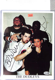 D-Von Bubba Ray Dudley WWE Signed Auto Autograph JSA Authentic 8x10 Photo