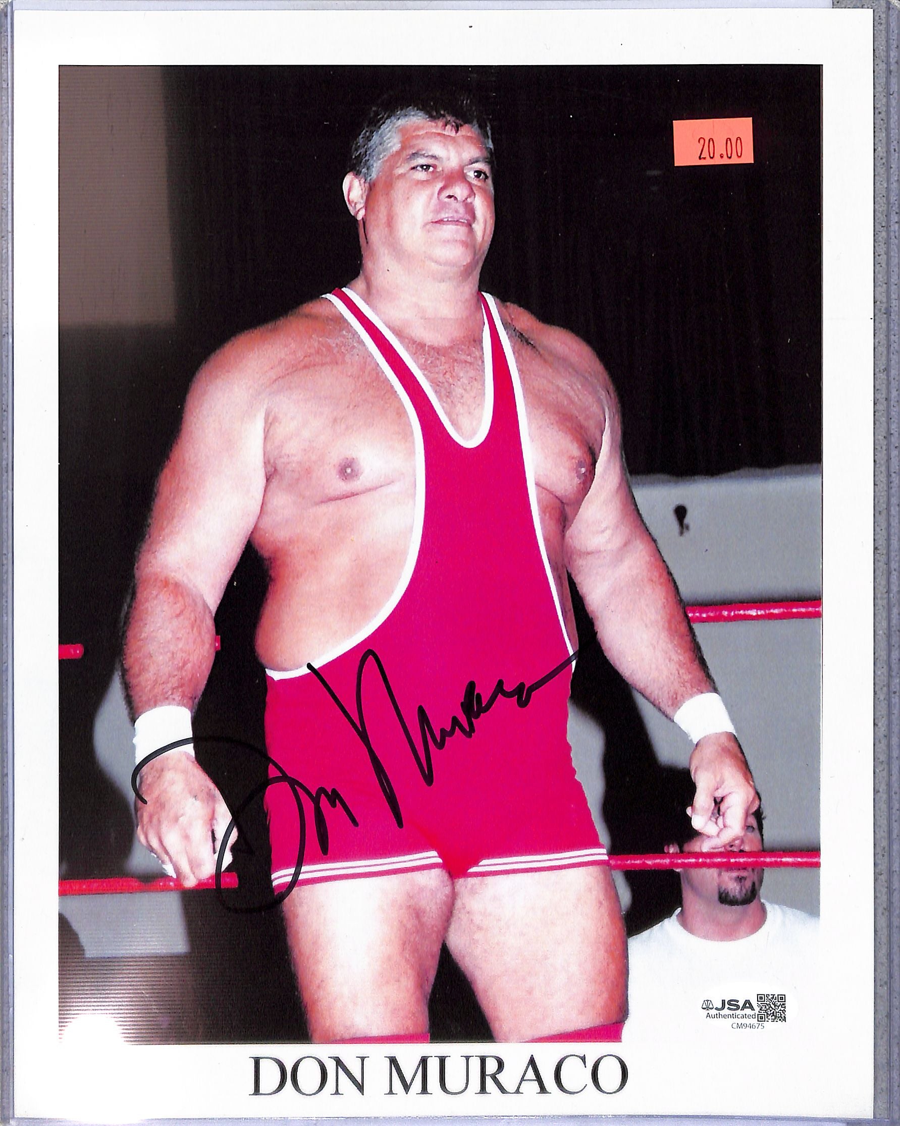 Don Muraco WWE Signed Auto Autograph JSA Authentic 8x10 Photo