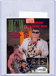Don The Rock Muraco WWE Signed Auto Autograph JSA Authentic 5x7 Photo