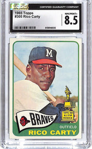 1965 Topps Rico Carty #305 CGC 8.5 Braves