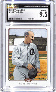 2010 Topps 206 Ty Cobb #165 CGC 9.5 Tigers
