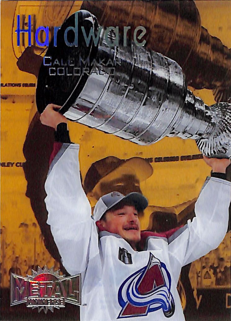 2022-23 Metal Universe Cale Makar Hardware #2 Avalanche