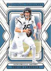 2024 National Treasures Trevor Lawrence Gold /35 Jaguars