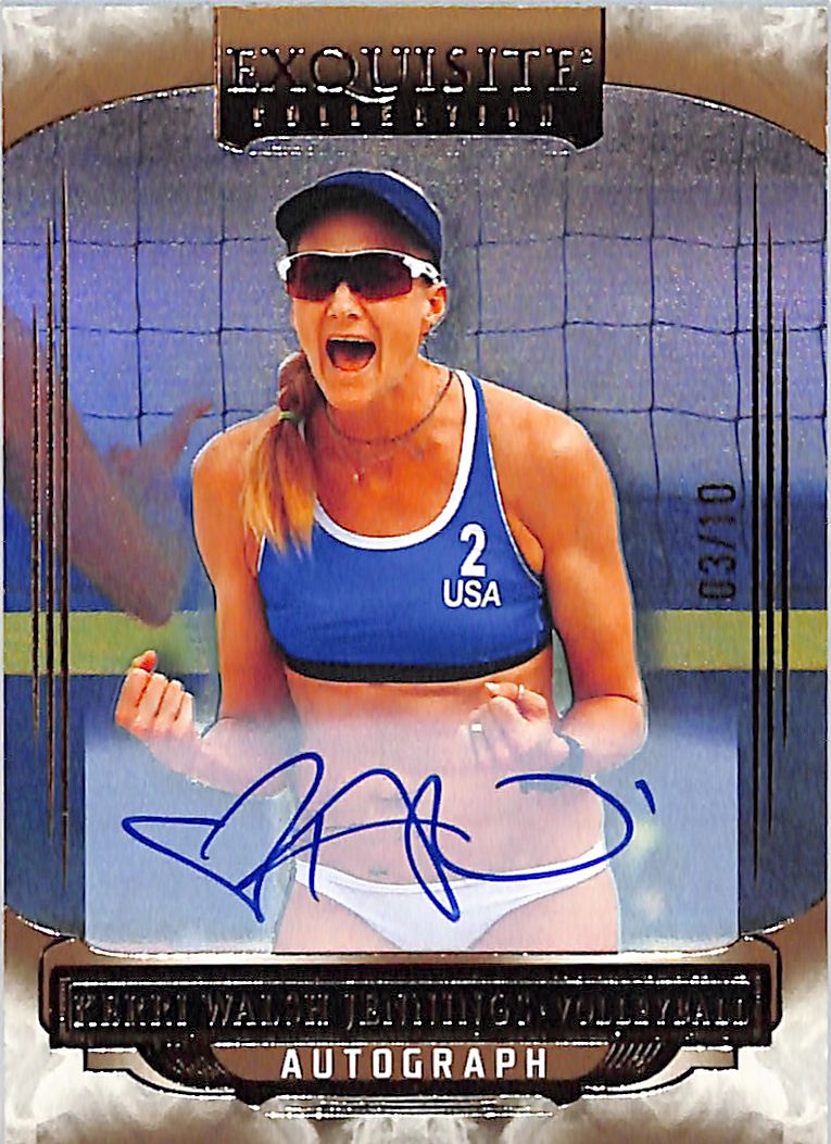 2026 Upper Deck Goodwin Champions Kerri Walsh Jennings Exquisite Auto Autograph /10 Gold