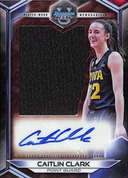 2023-24 Bowmans Best University Caitlin Clark Auto Autograph Rookie RC Patch Relic Jersey Iowa