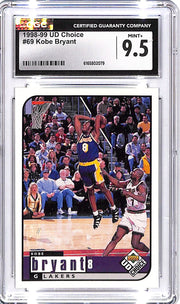 1998-99 UD Choice Kobe Bryant #69 CGC 9.5 Lakers