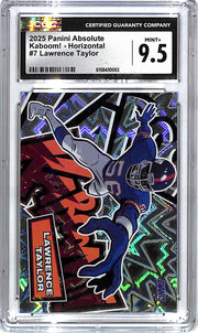 2025 Absolute Lawrence Taylor Kaboom! Horizontal #7 CGC 9.5 Giants