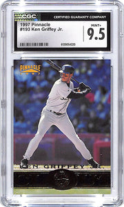 1997 Pinnacle Ken Griffey Jr #193 CGC 9.5 Mariners