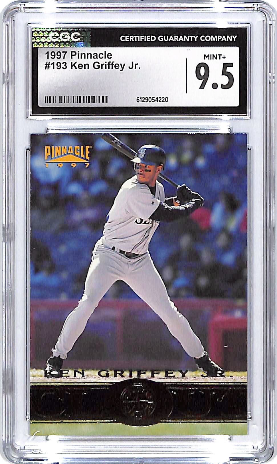 1997 Pinnacle Ken Griffey Jr #193 CGC 9.5 Mariners